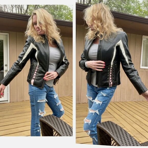 Budweiser leather jacket - Picture 2 of 9